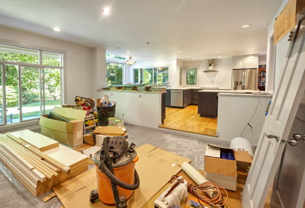 Professional Kitchen Island Installation technician working in Middleburg, VA
